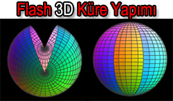 Flahs'ta ActionScript 3.0 ile 3D Küre Yapımı