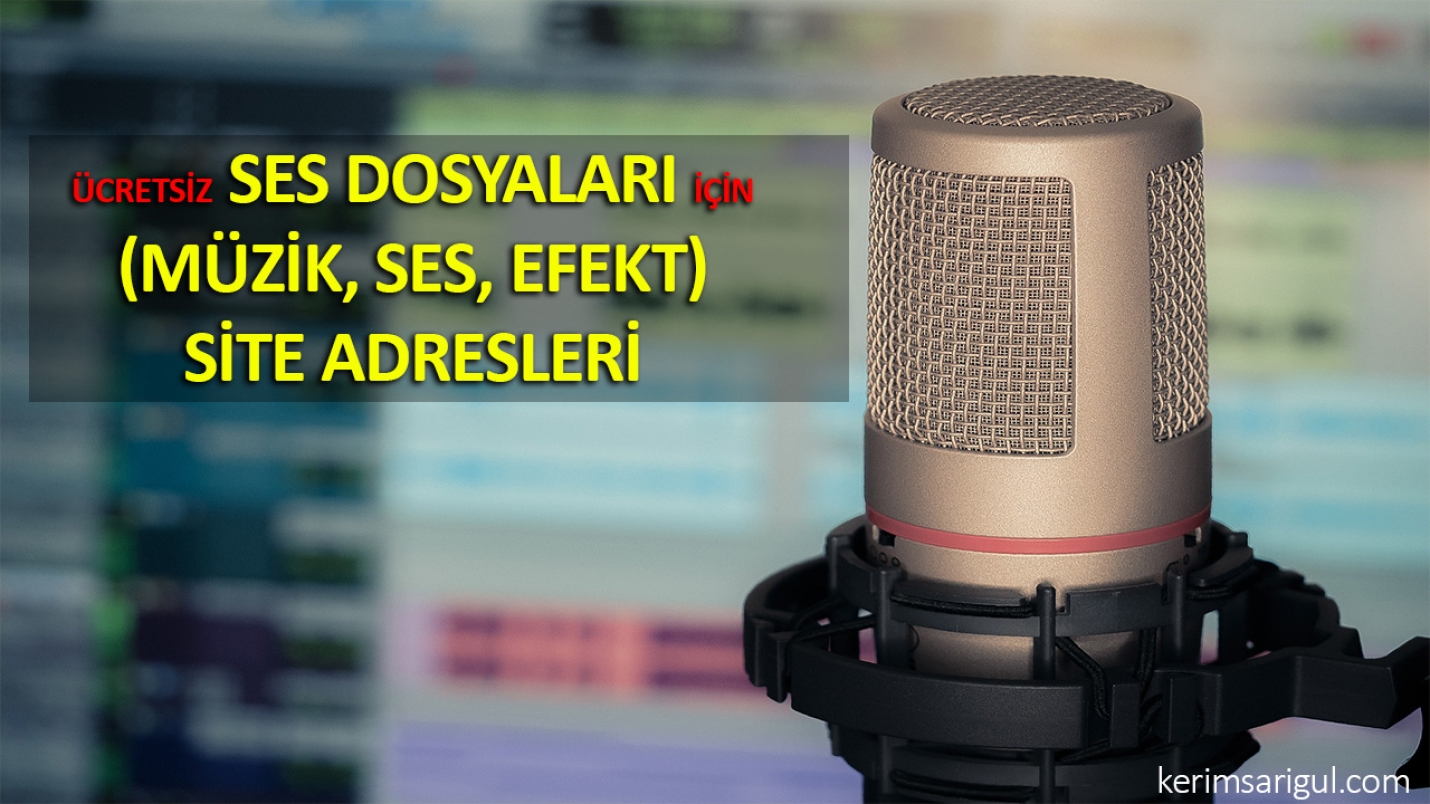 Ücretsiz Ses Dosyaları İçin En İyi 8 Web Sitesi