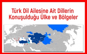 Türk Dil Ailesine Ait Dillerin Konuşulduğu Ülke ve Bölgeler